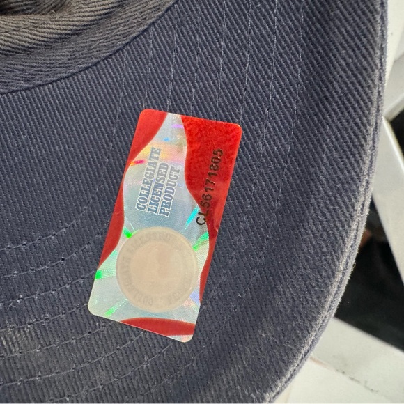 Navy Vintage Authentic Baseball Hat Cap - Picture 4 of 5